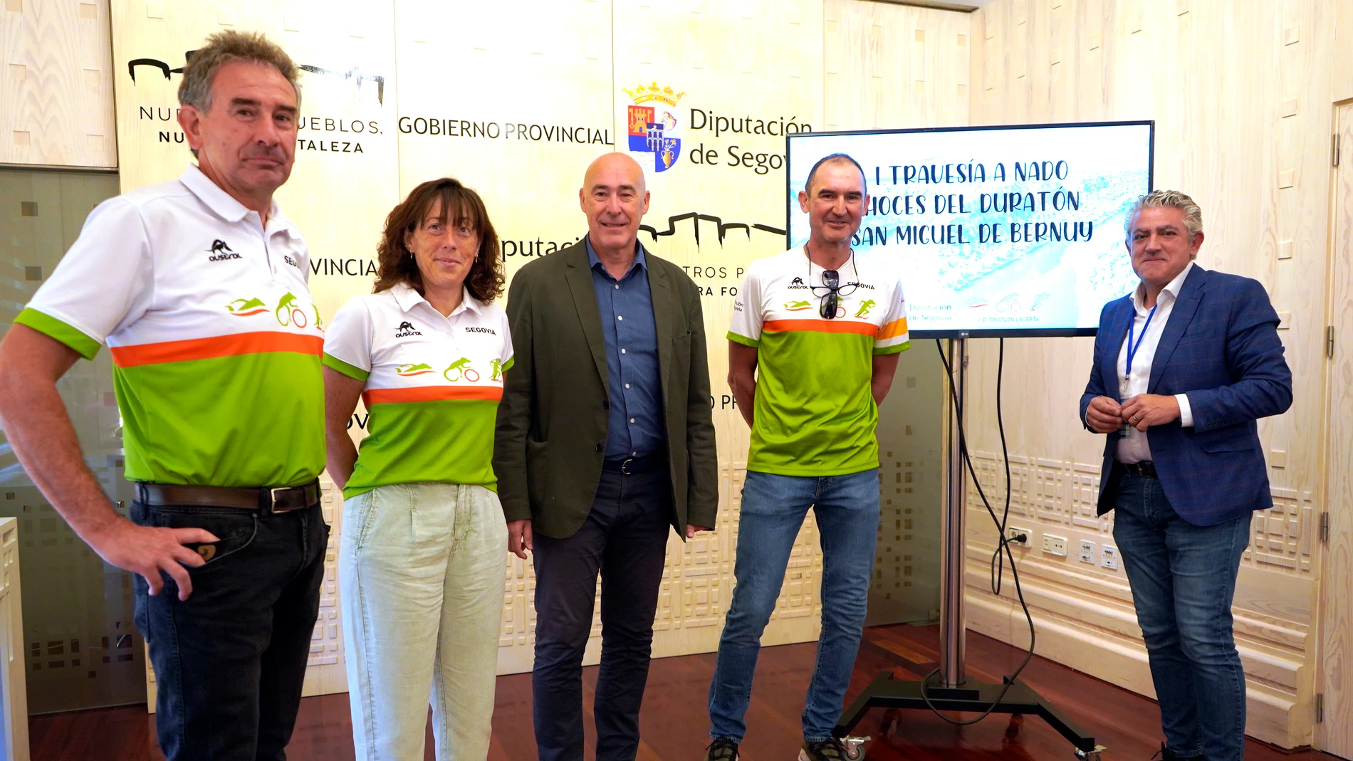 Presentación de la prueba en Segovia