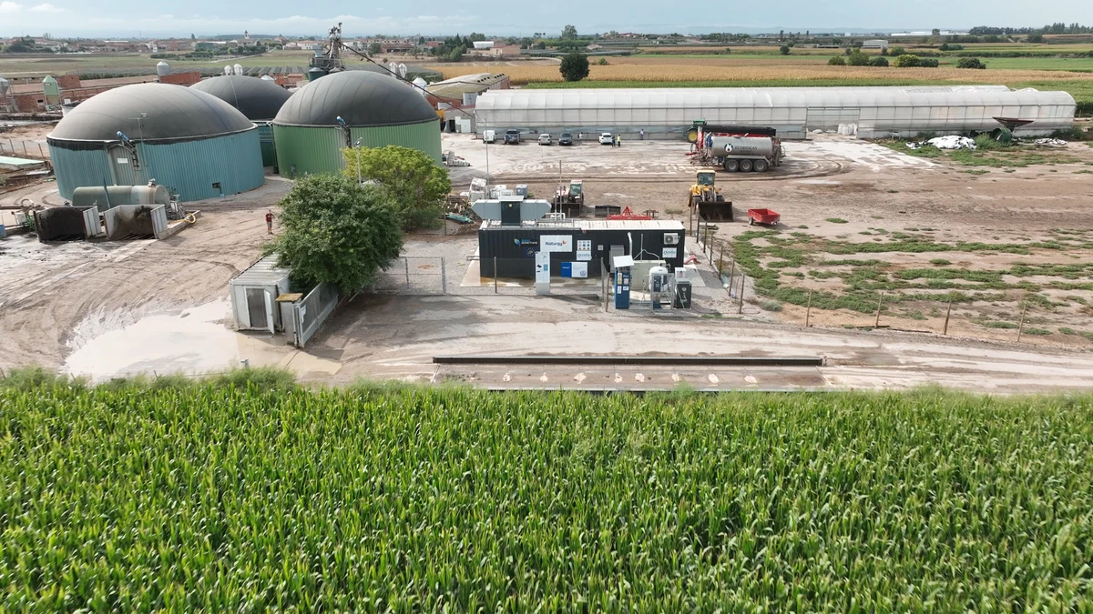 Naturgy estrena su tercera planta de biometano en España 