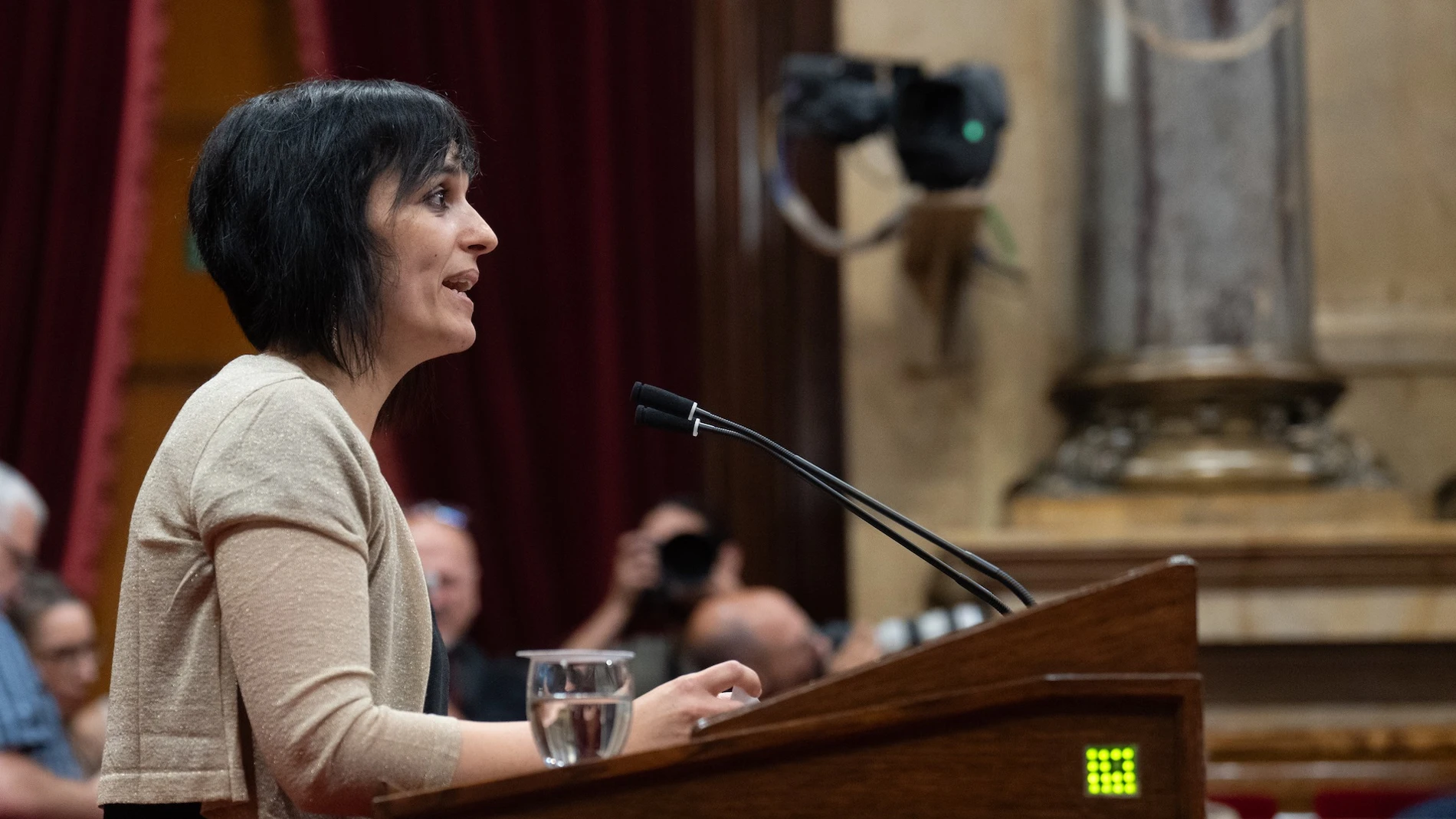 La líder de Aliança Catalana, diputada y alcaldesa de Ripoll (Girona), Sílvia Orriols DAVID ZORRAKINO - EUROPA PRESS 26/06/2024