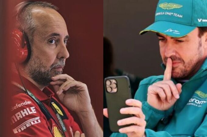 Enrico Cardile y Fernando Alonso