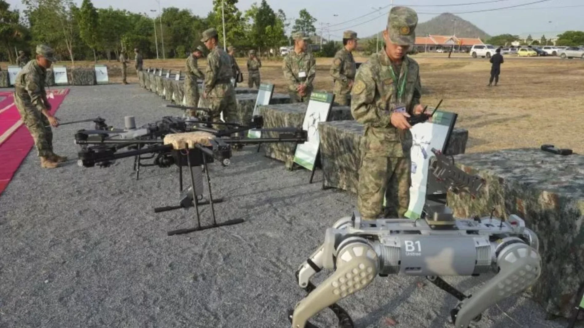 Los "robots asesinos" de China se presentan como una revolución en el carrera armamentistas, amén de drones, tanques o misiles hipersónicos