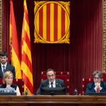 Pleno del Parlament para comunicar la imposibilidad de proponer un candidato a la Presidencia de la Generalitat de Catalunya