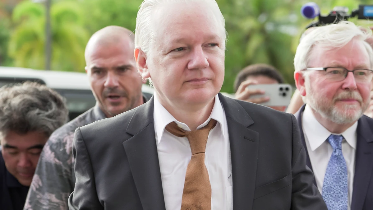 Assange se declara culpable de violar la ley de espionaje de EE UU ante la corte de las Islas Marianas del Norte