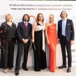 Cristina Ramos Rodríguez, Alfonso Sánchez, Belén Gallegos, Sandra Ibarra y Luis Rodríguez Tabernero