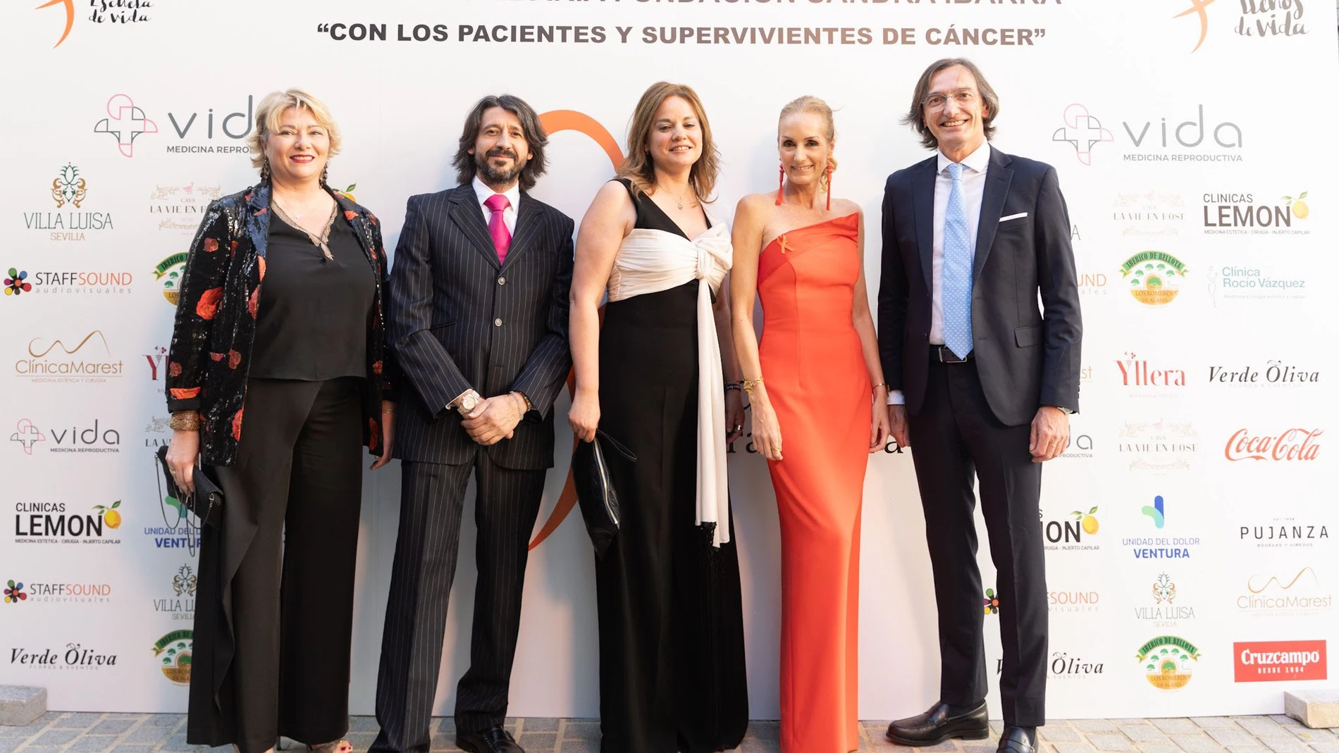 Cristina Ramos Rodríguez, Alfonso Sánchez, Belén Gallegos, Sandra Ibarra y Luis Rodríguez Tabernero