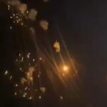 El vídeo que muestra cómo es una lluvia de drones, misiles y cohetes de Hizbulá sobre Israel