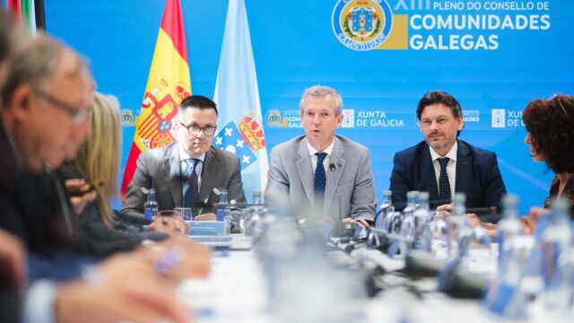 Rueda, hoy en la Comisión Delegada del Consejo de Comunidades Gallegas.