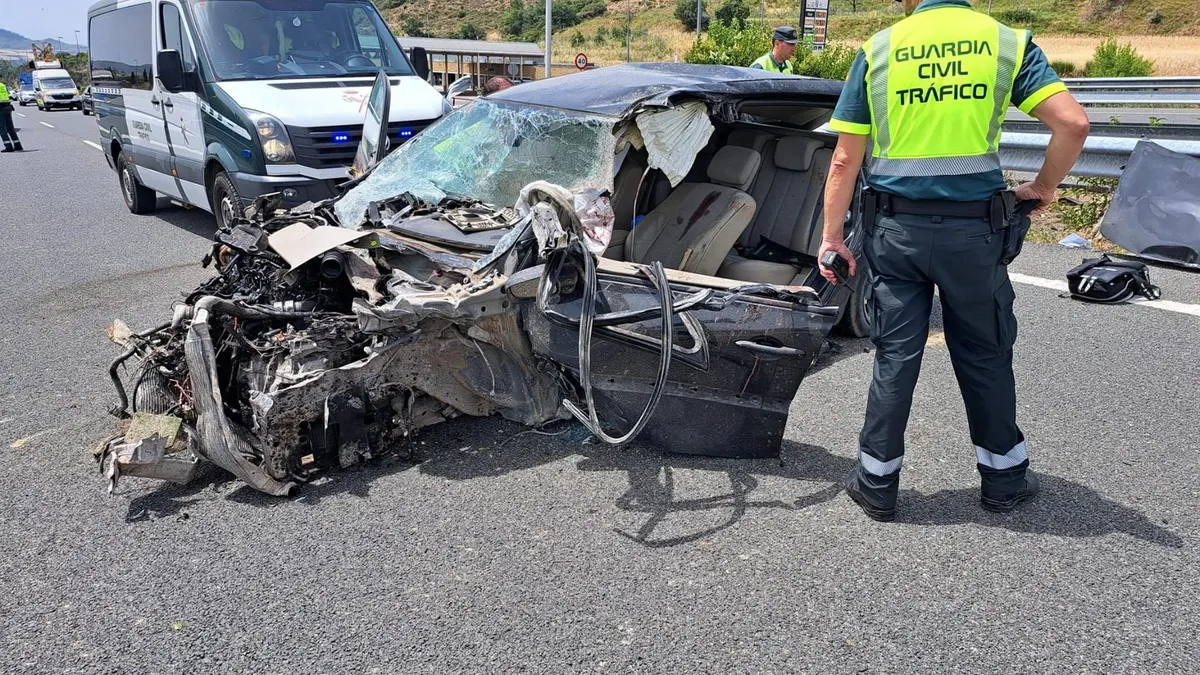 España suma 540 muertos en carretera en el primer semestre, la cifra más alta desde 2018