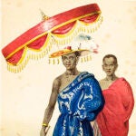 El sanguinario rey Ghezo de Dahomey, el actual Benín 