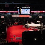 Preparativos del cara a cara entre Joe Biden y Donald Trump en Atlanta