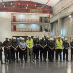 Alféreces en prácticas de la Guardia Civil en Zamora y Benavente visitan las instalaciones de Iberdrola