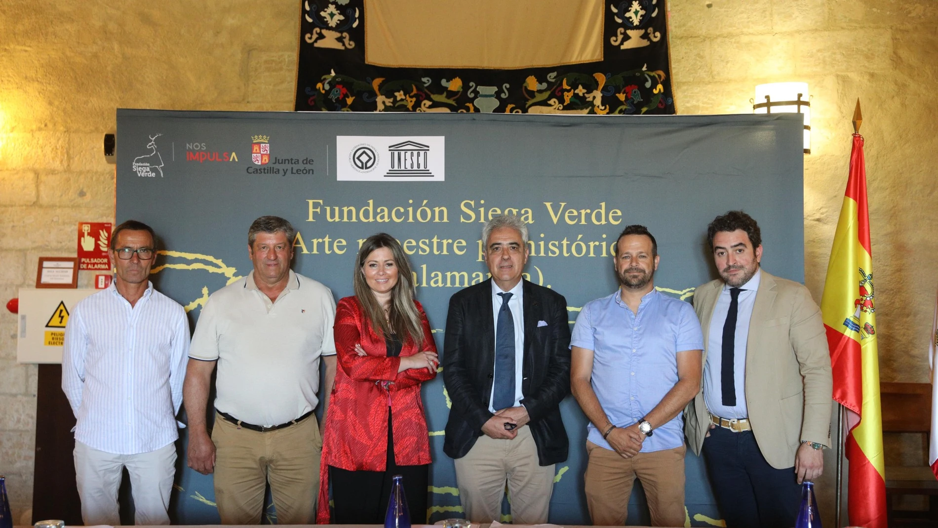 Reunión del primer patronato de la Fundación Siega Verde