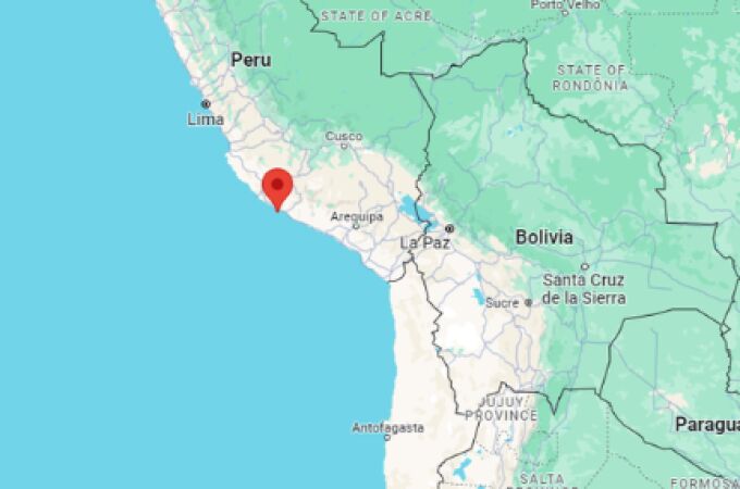 Terremoto de 7 grados en la región de Arequipa en Perú 