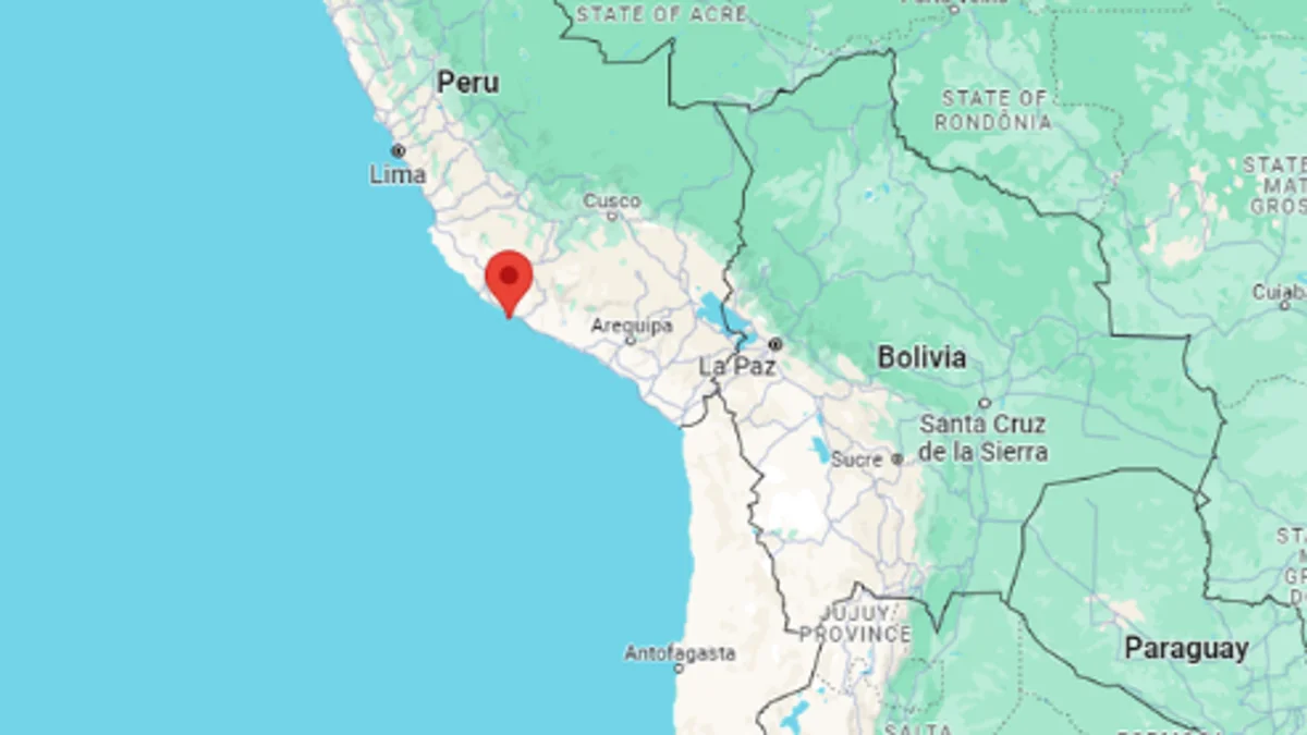 Alerta de tsunami tras un terremoto de 7 grados en la región peruana de Arequipa, que llega hasta Lima