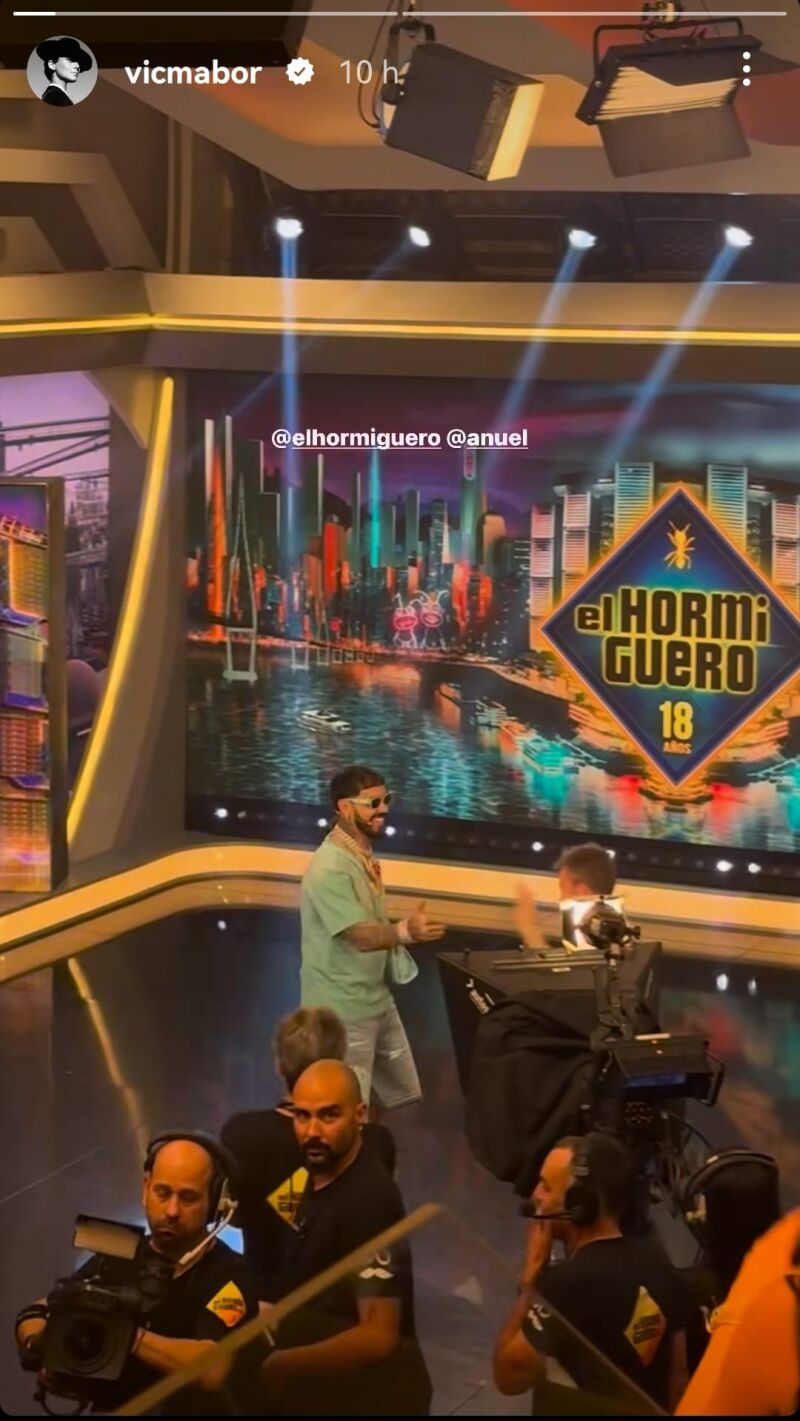 Victoria Federica acude a &quot;El Hormiguero&quot; para ver a Anuel