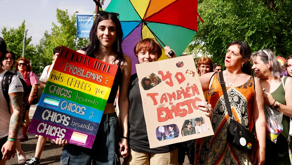 Manifestación del Orgullo LGTBIQ+ en León