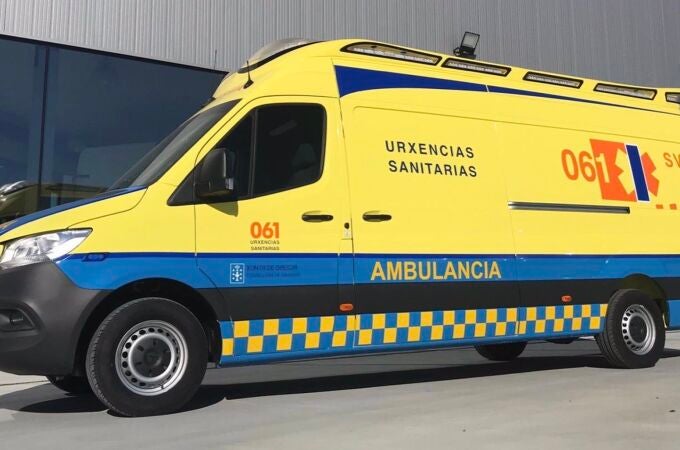 Ambulancia del 061 de Galicia. 