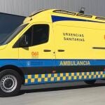 Ambulancia del 061 de Galicia. 