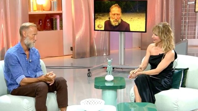 Pedro García Aguado y Emma García en 'Fiesta'