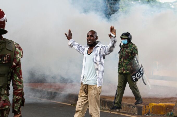 Kenia.- Imputadas en Kenia 35 personas por saquear un supermercado durante las protestas contra la subida de impuestos