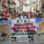 Jaén acoge la última de las marchas en defensa del tren rural en Andalucía