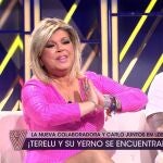 Terelu interviene entre Carlo Costanzia y José Antonio León en "¡De Viernes!"