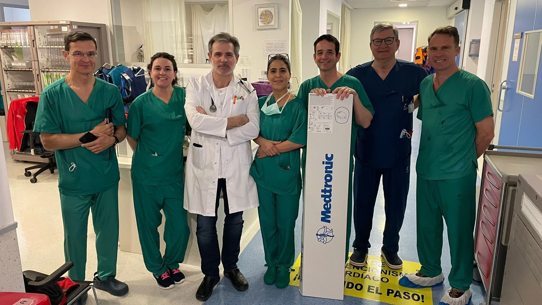 La Unidad de Arritmias del Servicio de Cardiología del hospital de Santa Lucía ha llevado a cabo con éxito el implante de una nueva generación de marcapasos sin cables. CARM 29/06/2024
