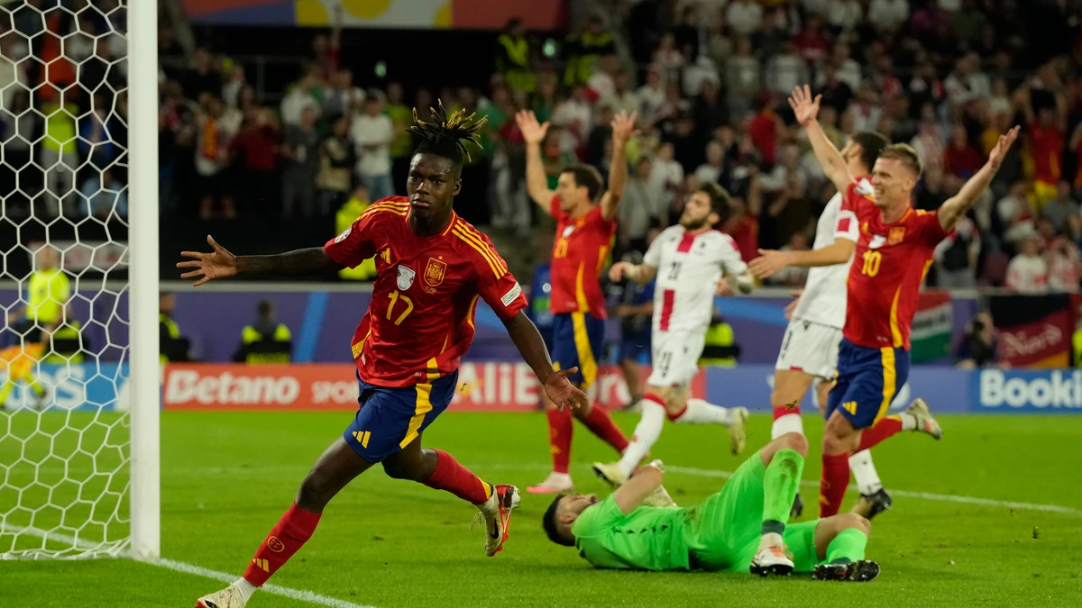 España también sabe remontar: supera a Georgia (4-1) y ya está en cuartos