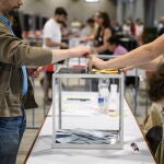 French people living in Switzerland vote in French first round of snap parliamentary elections
