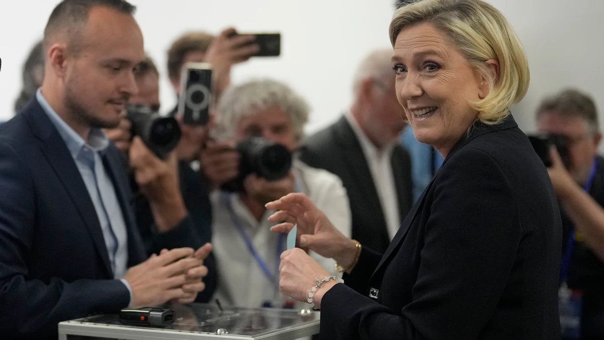 Los sondeos conceden a la ultraderecha en Francia su primera victoria en unas legislativas
