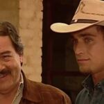 El actor junto a uno de los famosos hermanos Reyes