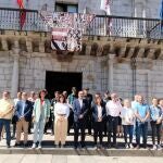 Minuto de silencio en Ponferrada