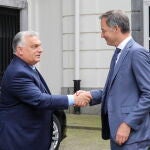 Hungarian Prime Minister Viktor Orban meets Belgian Prime Minister de Croo in Brussels