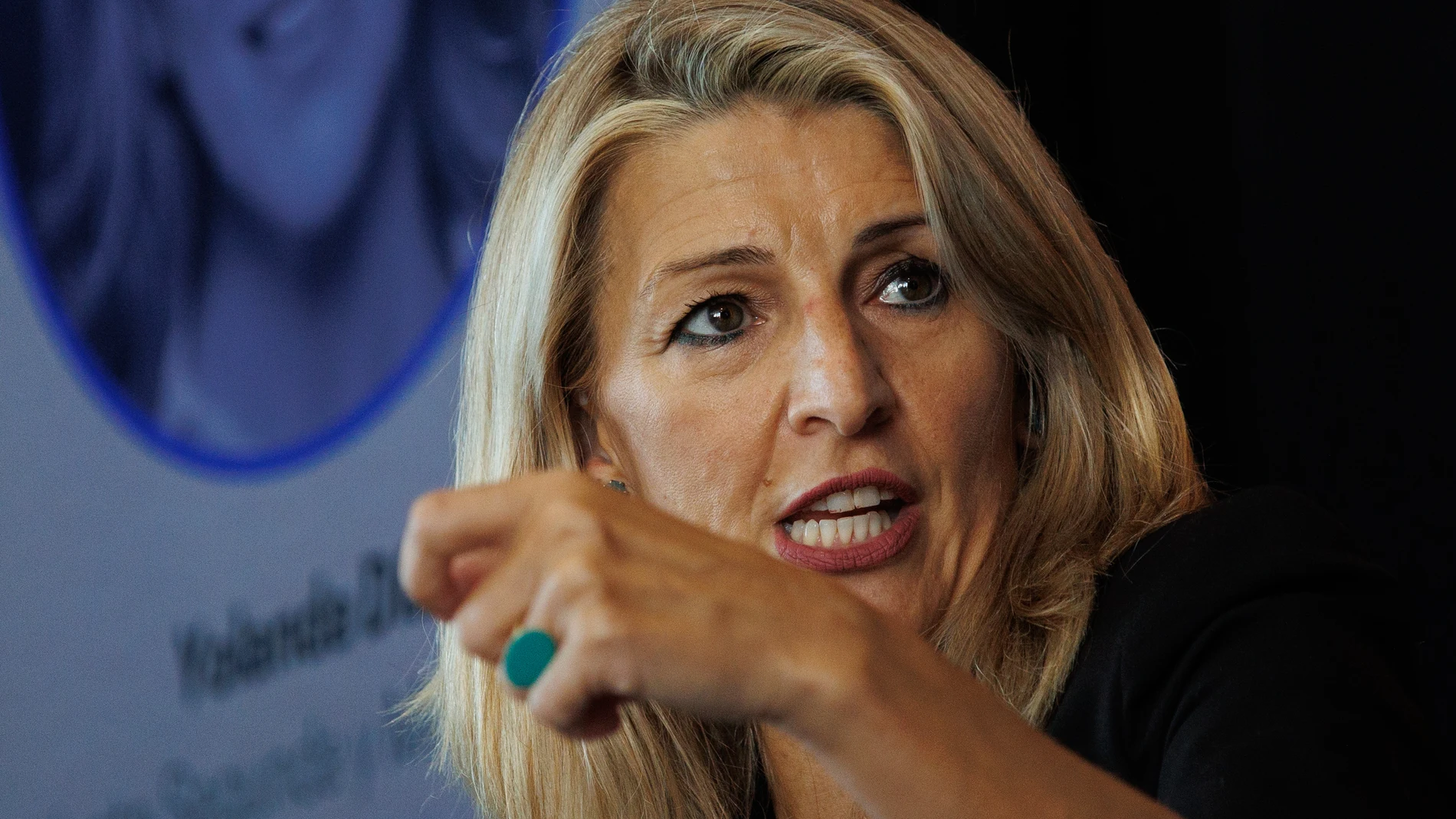 La vicepresidenta segunda y ministra de Trabajo, Yolanda Díaz, inaugura el I Encuentro 'Diversidad LGTBIQ+ en el entorno laboral', en el Círculo de Bellas Artes, a 1 de julio de 2024, en Madrid (España). Este es el primer foro #EmpleoArcoiris para abordar la gestión de la diversidad LGTBIQ+ con motivo de la Semana del Orgullo 2024. 01 JULIO 2024;MADRID;YOLANDA DIAZ;ENCUENTRO DIVERSIDAD LGTBIQ Alejandro Martínez Vélez / Europa Press 01/07/2024