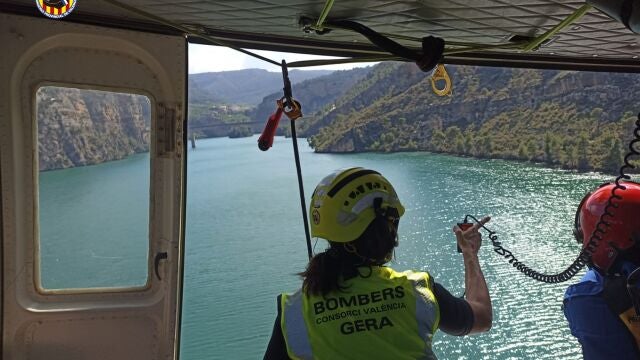 Búsqueda de la persona desaparecida en Cortes de Pallás