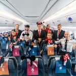Inauguración del vuelo Madrid-Orlando de Iberojet