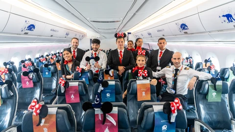 Inauguración del vuelo Madrid-Orlando de Iberojet