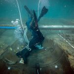 Trabajos submarinos en el pecio de Mazarrón