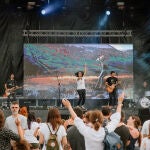 Happening durante un concierto en Vallsur Valladolid