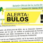 Imagen del BOJA falsificado que la Junta de Andalucía estudia denunciar