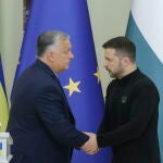Hungary's Prime Minister Orban meets Ukraine's President Zelensky in Kyiv