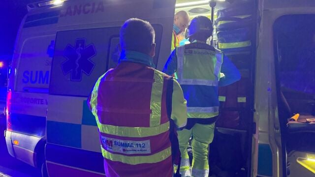 Herido crítico un ciclista tras ser atropellado por un turismo en Las Rozas