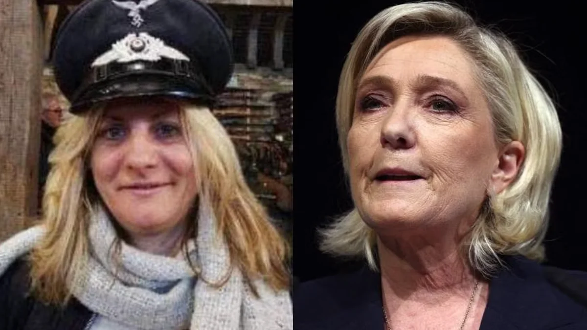 Una candidata de Le Pen se retira de las elecciones francesas por publicar una foto con una gorra nazi