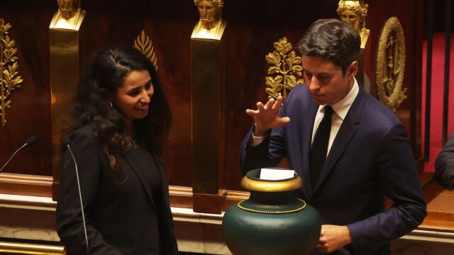 Newly elected lawmakers vote for Parliament president following France's legislative election