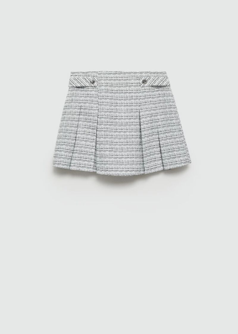 Falda tweed