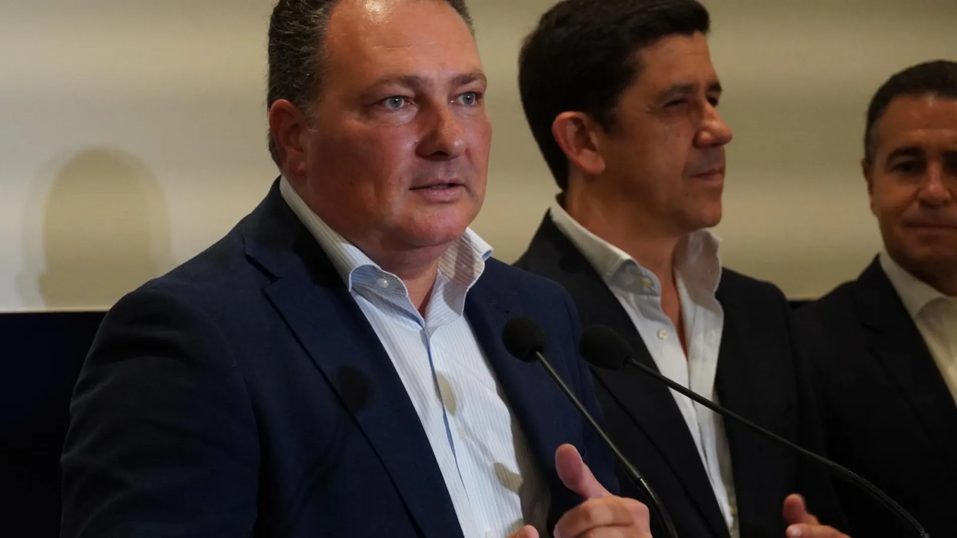 El presidente de la Diputación de Huelva, David Toscano