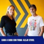 Fiona Ferrer cara a cara con Alejo Stivel