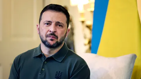 Ukrainian President Zelensky addresses UK cabinet in Downing Street