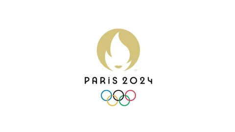 El logotipo de los Juegos Olímpicos de París