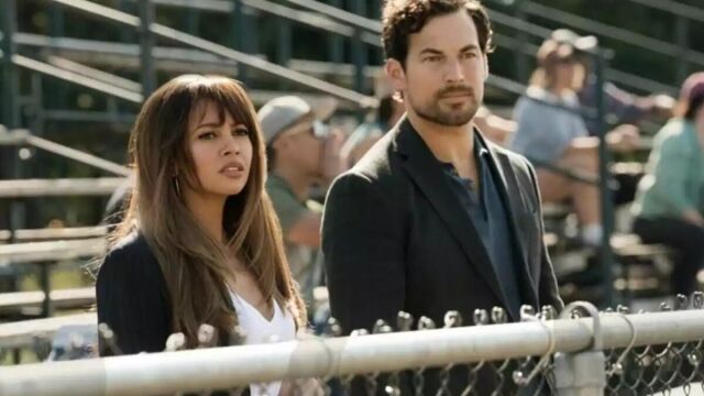 Vanessa Morgan y Giacomo Gianniotti, protagonistas de "Infiltrada"